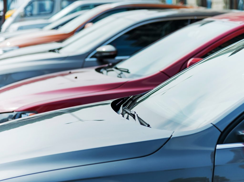 fleet of cars with insurance